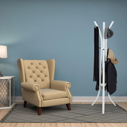 Coat rack in metal