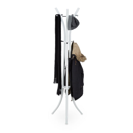 Coat rack in metal