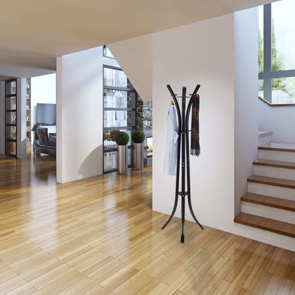 Coat rack in metal