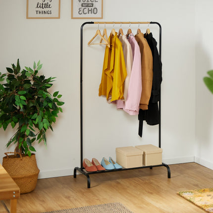 Coat rack metal black
