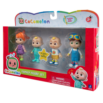 Cocomelon Figure Pack Family Set, 4 Pcs