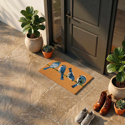 Coconut Animal Doormat, 60x40 cm, Non-Slip Backing