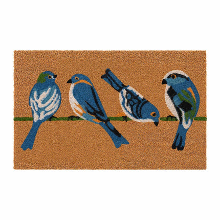 Coconut Animal Doormat, 60x40 cm, Non-Slip Backing