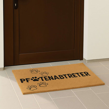 Coconut Coir Animal Doormat, 60x40 cm, Dirt-Trapping