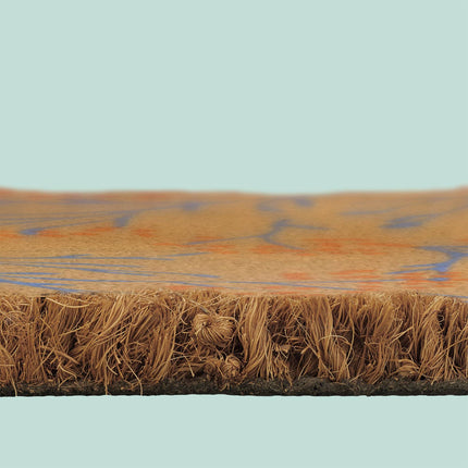 Coconut Doormat, 80x50 cm, Non-Slip, Weather-Resistant