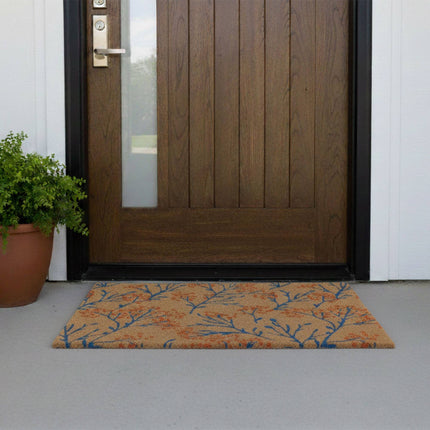 Coconut Doormat, 80x50 cm, Non-Slip, Weather-Resistant