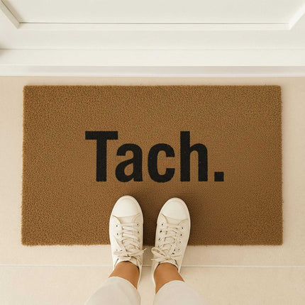 Coconut Doormat 80x50 cm – Welcome, Non-Slip, Durable