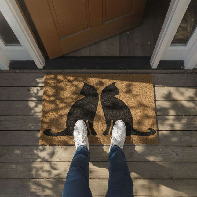 Coconut Doormat, Animal Design, 80x50 cm, Indoor/Outdoor