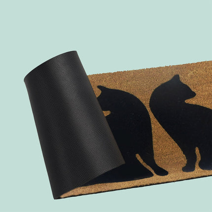Coconut Doormat, Animal Design, 80x50 cm, Indoor/Outdoor