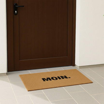 Coconut Doormat Welcome Mat 80x50 cm, Non-Slip, Durable