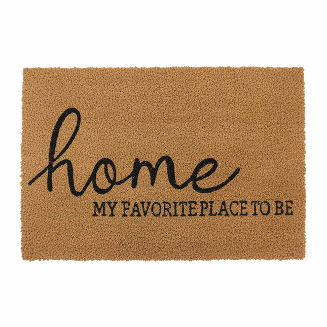 Coconut Fiber Non-Slip Door Mat – Indoor/Outdoor Use