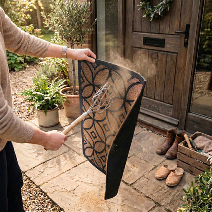 Coconut & Rubber Doormat, 75x45 cm, Non-Slip Backing