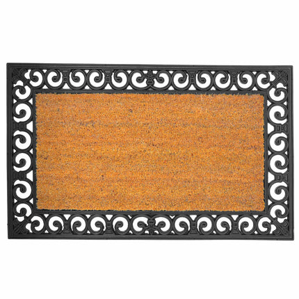 Coconut & Rubber Doormat, 75 x 45 cm, Non-Slip