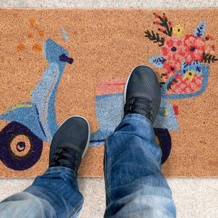 Coconut door mat Scooter