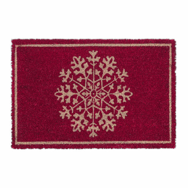 Coconut doormat "Snowflake