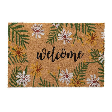 Coconut door mat "Welcome".