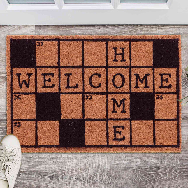 Coconut doormat crossword puzzle