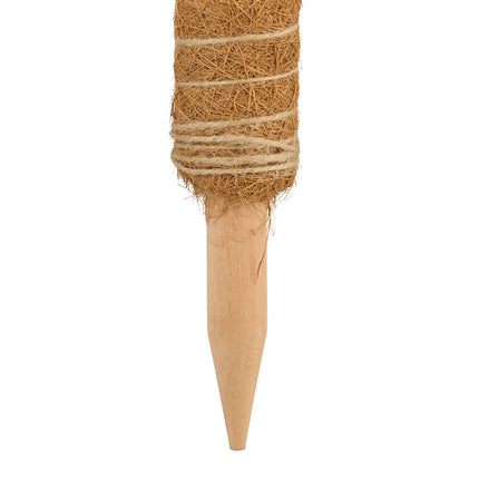 Coconut sticks 4-pack 40 cm with floral wire