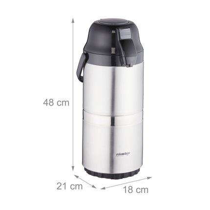 Coffee pump pot 3 liters