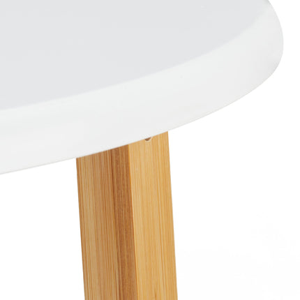 Coffee table in set of 2 white