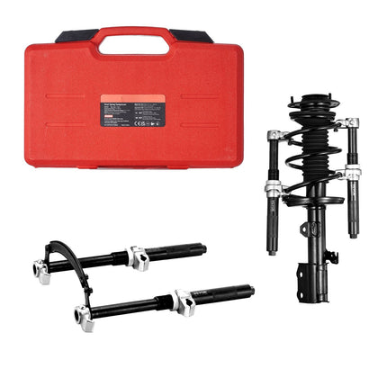 Coil Spring Compressor Set, 2-Pc 1200 kg With Case