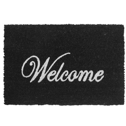 Coir Welcome Doormat, Non-Slip, 60x40 cm