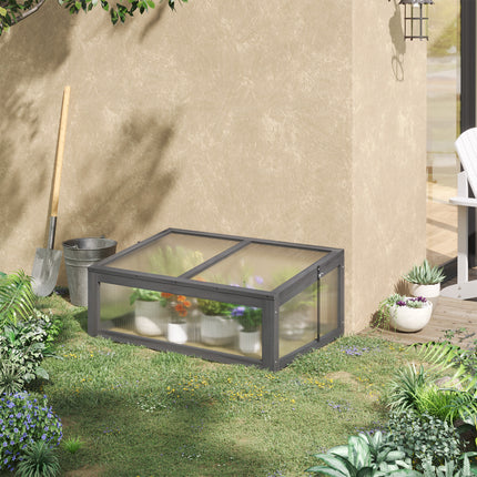 Mini greenhouse with UV protection, Winterproof, 100x65x40 cm