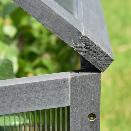 Mini greenhouse with UV protection, Winterproof, 100x65x40 cm