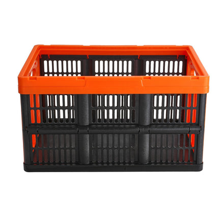 Collapsible Storage Bins, 45L 3-Pack, Stackable Handles