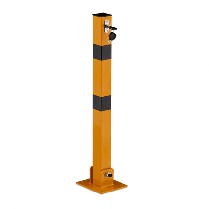 Collapsible barrier post