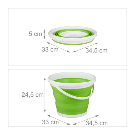 Collapsible bucket 10 litres