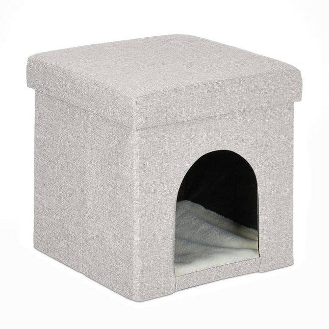 Opvouwbare kattenbak beige