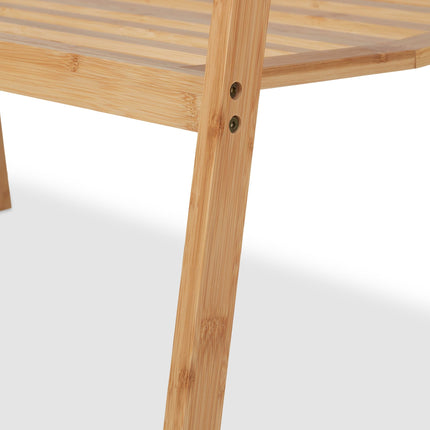Collapsible clothes rack with shelf