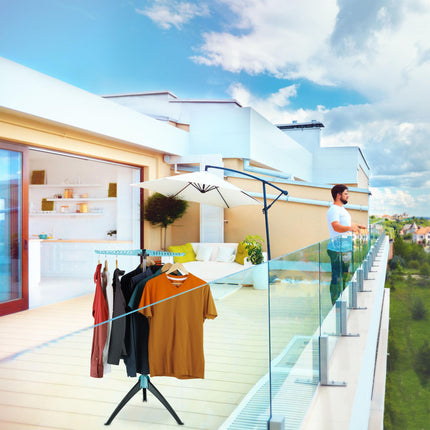 Collapsible drying rack