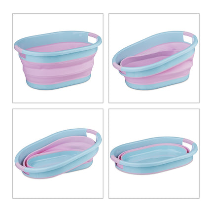 Collapsible laundry basket 22 liters