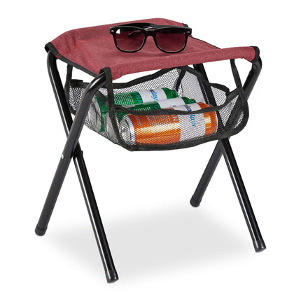 Collapsible pallet up to 120 kg red