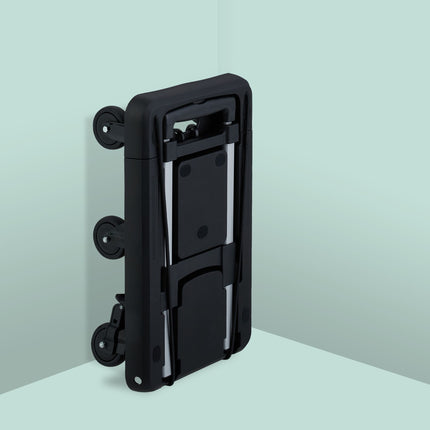 Collapsible transport trolley