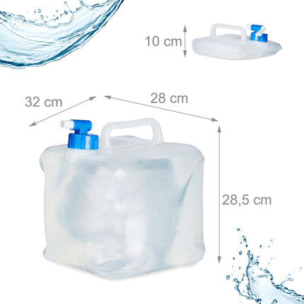 Collapsible water can Set of 3 20 l