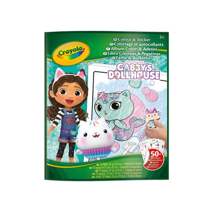 Color & Sticker Activity Set for Gabby's Dollhouse