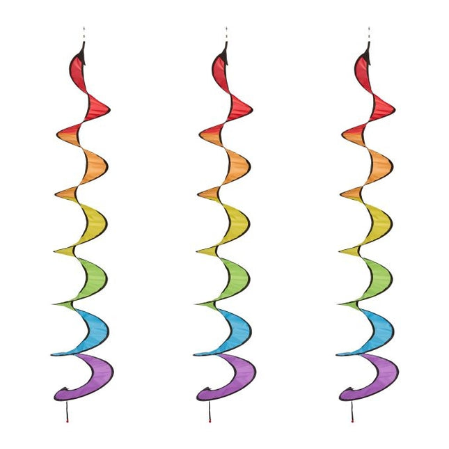 Colorful wind chimes in a set of 3