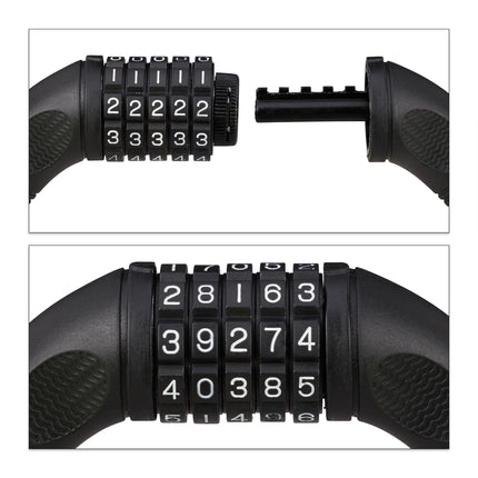 Combination lock bicycle 5 digits