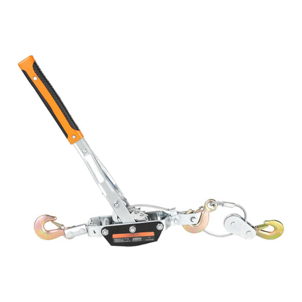 Come Along Winch 5 Ton, 3.5 m Steel Cable, 3 Hooks