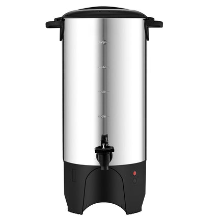 Commercial Coffee Urn, 50-Cup 7.4L Stainless Steel