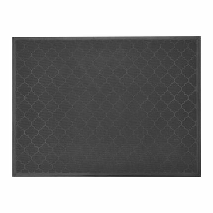 Commercial Door Mat 47 x 35 In, Non-Slip TPE, Brown