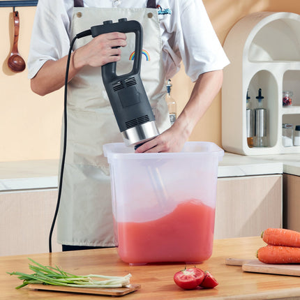 Commercial Immersion Blender 750W, Variable Speed, 304 Blade