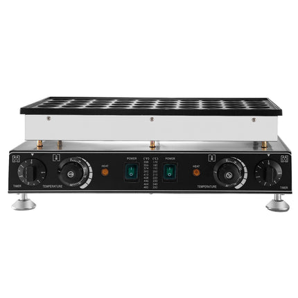 Commercial Poffertjes Pancake Maker, 50-Hole, 1800W