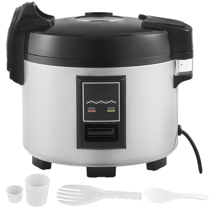 Commercial Rice Cooker 70-Cup, 15L, Nonstick, Keep Warm