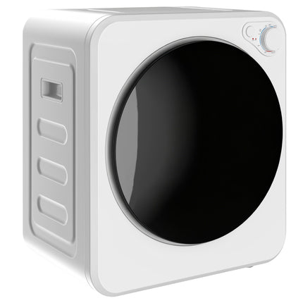 Compact Clothes Dryer, 4kg, 5 Programs, 800W/400W, White
