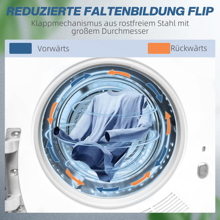 Compact Clothes Dryer, 4 kg Capacity, 5 Modes, Timer