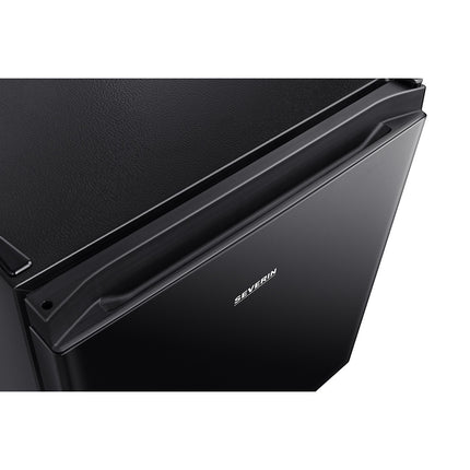 Compact Fridge 45 Litres with 5 L Low-Temp Compartment, Black, 40 dB, Class E